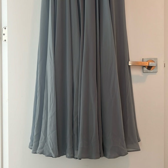 Jenny Yoo Blue Maxi Dress - Picture 6 of 16